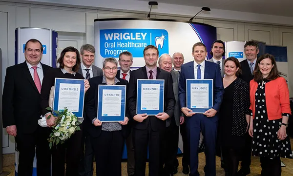 Wrigley Prophylaxe Preis-Verleihung 2017