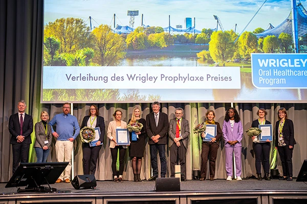 Wrigley Prophylaxe Preis-Verleihung 2023